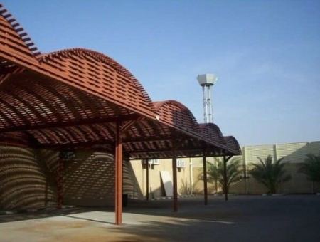 مظلات خشبية للسيارات تركيب افضل مظلات سيارات خشب 0564406880