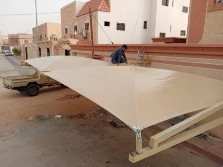 مظلات سيارات المدينة المنورة | تركيب أفضل انواع مظلة سيارات في المدينة